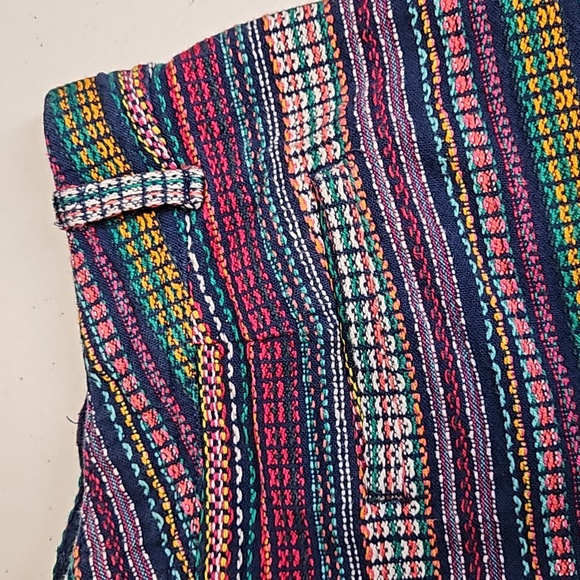 GAP CITY SHORT 6 SHORTS MULTI-COLORED POCKETS BELT LOOPS - Picture 8 of 9